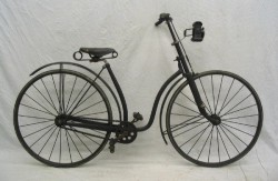 Early Bicycle with Bike Light