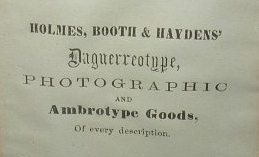 Daguerreotype Case Label