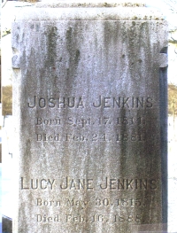 Jenkins Monument at Mt. Hope Cemetery