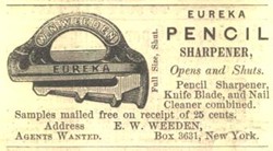 Weeden's EUREKA sharpener