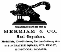 Merriam & Company Advertisement